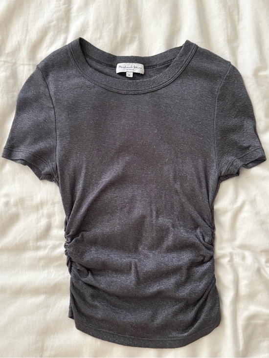 Michael Stars Tops - Michael Stars Gray Heather Crewneck Knit Top